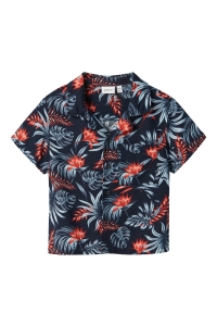 NAME IT MINI NMMFERANE SS SHIRT BOX navy blazer/tropical