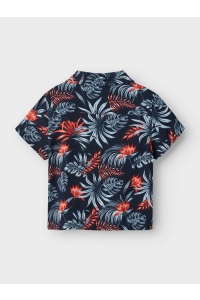 NAME IT MINI NMMFERANE SS SHIRT BOX navy blazer/tropical