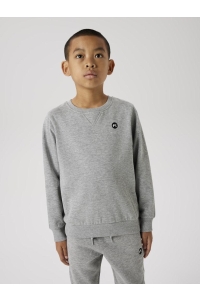 NAME IT KIDS NKMVIMO LS SWEAT BRU NOOS grey melange