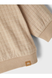 Name It NBMNERO LS QUILT oxford tan