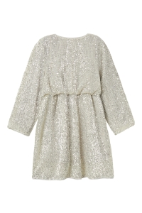 NAME IT KIDS NKFRANTELLA LS DRESS frosted almond