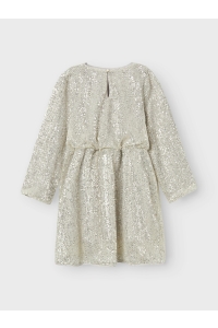 NAME IT KIDS NKFRANTELLA LS DRESS frosted almond