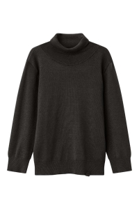 NAME IT MINI NMMROMIL LS ROLLNECK KNIT black