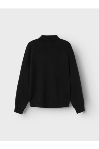 NAME IT KIDS NKMROMIL LS ROLLNECK KNIT black