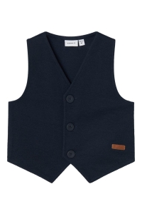 NAME IT MINI NMMROBINO VEST UNB dark sapphire