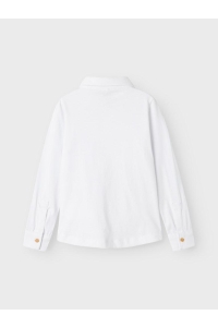 NAME IT MINI NMMRONALD LS JERSEY SHIRT bright white
