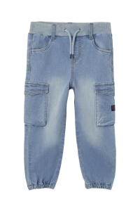 NAME IT MINI NMMBEN BAGGY R CARGO JEANS 9770-YT : medium blue denim