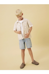 NAME IT KIDS NKMRYAN ST DNM L SHORTS 4525-IM F light blue denim