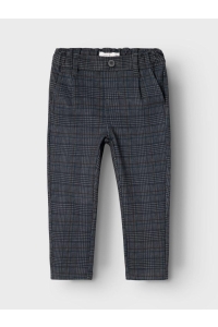 NAME IT MINI NMMSILAS COMFORT PANT 1152-GS F dark grey/checks