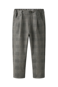 NAME IT MINI NMMSILAS COMFORT PANT 1152-GS F black/checks