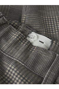 NAME IT MINI NMMSILAS COMFORT PANT 1152-GS F black/checks