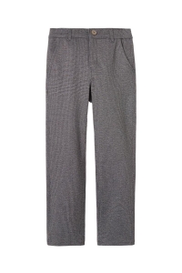 NAME IT KIDS NKMSILAS COMFORT PANT 1152-GS licorice/checks