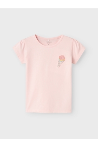 NAME IT MINI NMFFEDORA SS TOP BOX parfait pink