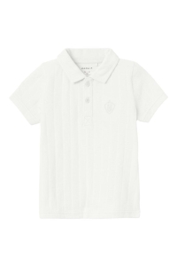 NAME IT MINI NMMFEN SS POLO bright white