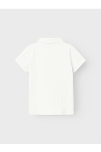 NAME IT MINI NMMFEN SS POLO bright white