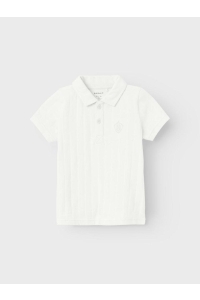 NAME IT MINI NMMFEN SS POLO bright white