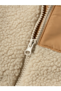 Name It NBMMOSIE TEDDY JACKET2 oxford tan