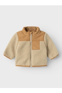 Name It NBMMOSIE TEDDY JACKET2 oxford tan