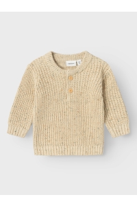 Name It NBMNESALLE LS KNIT summer sand