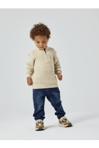 NAME IT MINI NMMNESALLE LS KNIT summer sand