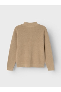 NAME IT KIDS NKMNESOLLE LS KNIT NOOS weathered teak
