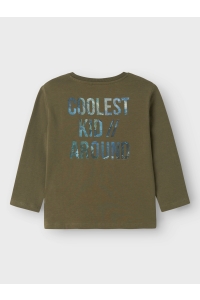 NAME IT MINI NMMOJVER NREG LS TOP tea leaf