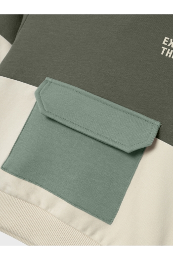 Name It mini NMMOALLER NREG SWEAT WH BRU