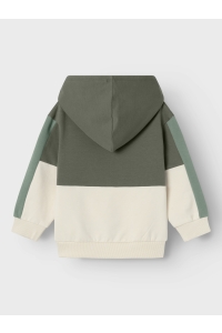 NAME IT MINI NMMOALLER NREG SWEAT WH BRU tea leaf