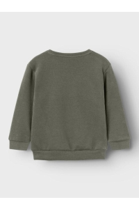 NAME IT MINI NMMOBEAR NREG SWEAT UNB tea leaf