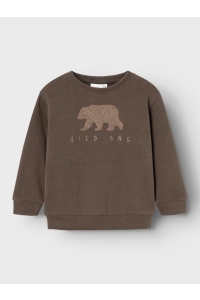 NAME IT MINI NMMOBEAR NREG SWEAT UNB bracken