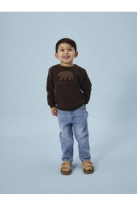 NAME IT MINI NMMOBEAR NREG SWEAT UNB bracken