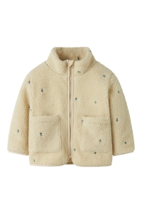 NAME IT MINI NMNMAGOT TEDDY JACKET fog/flower