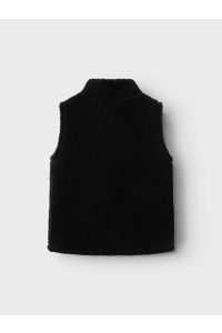 NAME IT KIDS NKNLOFEN NREG TEDDY WAISTCOAT black