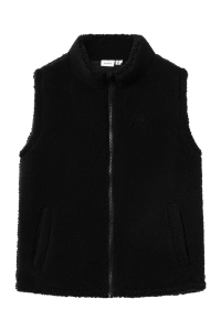 NAME IT KIDS NKNLOFEN NREG TEDDY WAISTCOAT black