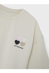NAME IT KIDS NKFOLLIE SS RLX TOP BF birch
