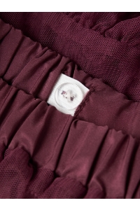 NAME IT MINI NMFRITUL TULLE SKIRT burgundy
