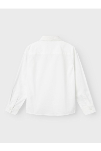 NAME IT KIDS NKMREFRED LS SHIRT bright white