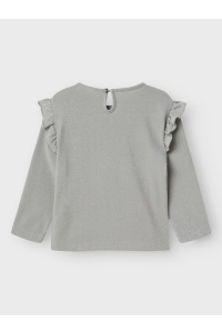 NAME IT MINI NMFROISIN NREG LS TOP silver