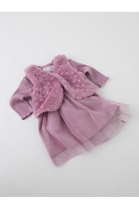 Name It NBFROYANNA LS DRESS mauve orchid