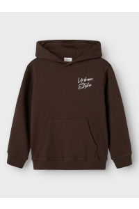 NAME IT KIDS NKMREMMOS LS NREG SWEAT WH BRU bracken