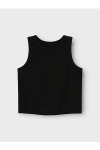 NAME IT KIDS NKFNAKAL SL SHORT TOP NOOS black