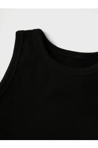 NAME IT KIDS NKFNAKAL SL SHORT TOP NOOS black