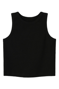 NAME IT KIDS NKFNAKAL SL SHORT TOP NOOS black