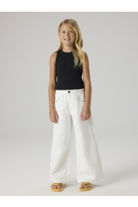 NAME IT KIDS NKFNAKAL SL SHORT TOP NOOS black