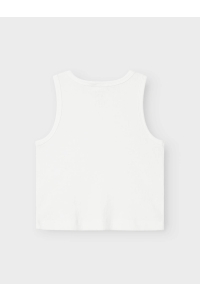NAME IT KIDS NKFNAKAL SL SHORT TOP NOOS bright white
