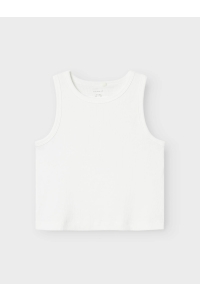 NAME IT KIDS NKFNAKAL SL SHORT TOP NOOS bright white