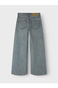 Name It NKFBELLA SKATER XWIDE JEANS 3111-ZA: vintage medium blue denim