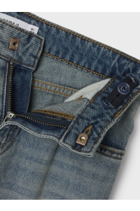 Name It NKFBELLA SKATER XWIDE JEANS 3111-ZA: vintage medium blue denim