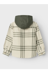 NAME IT KIDS NKMOSOM OS SHIRT WH BOX tea leaf/checks