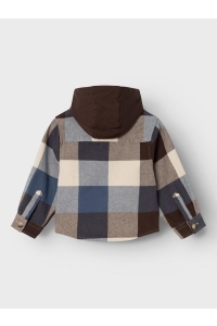 NAME IT MINI NMMOSOM OS SHIRT WH BOX bracken/checks